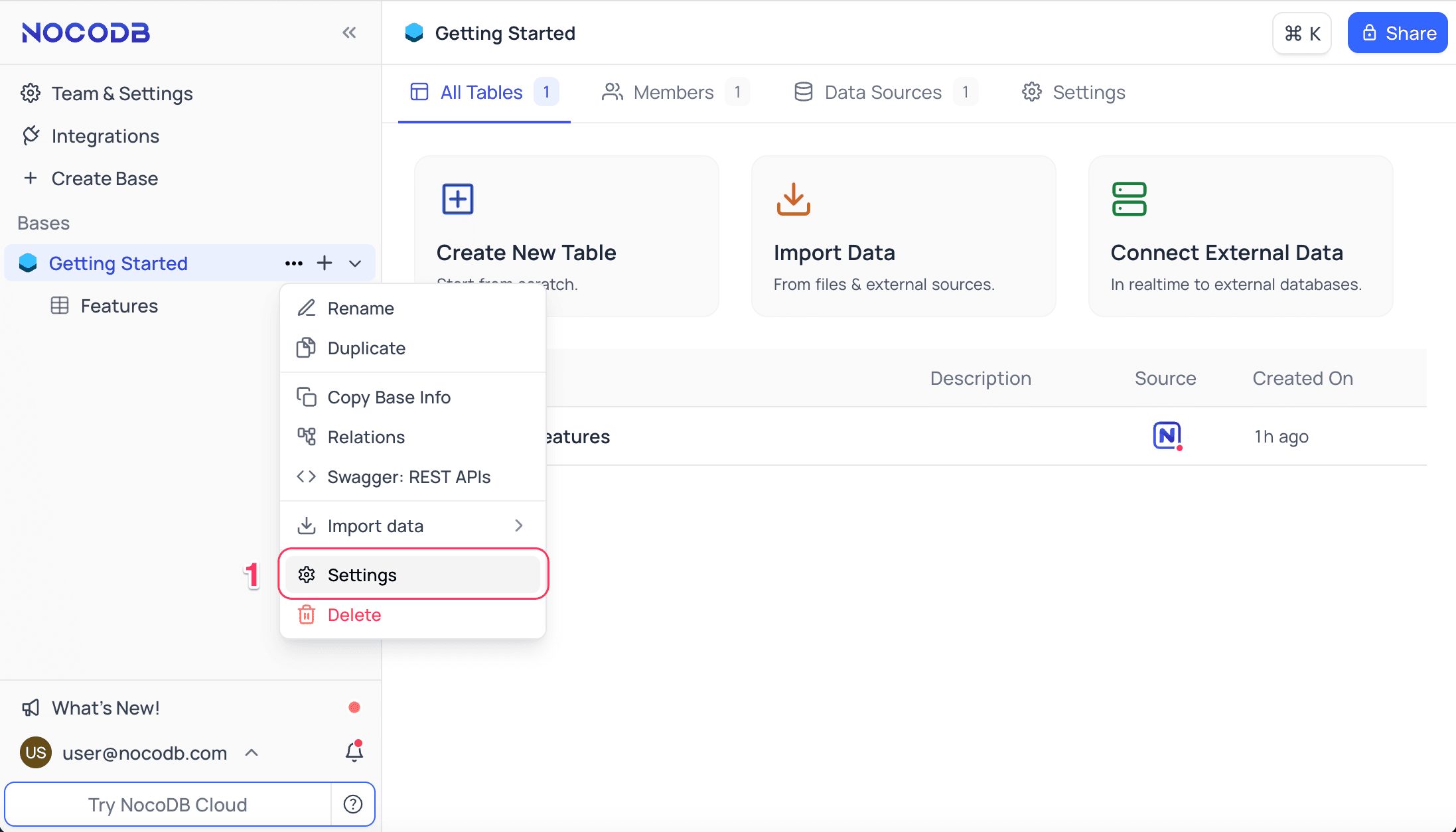 Migrate Base from OSS