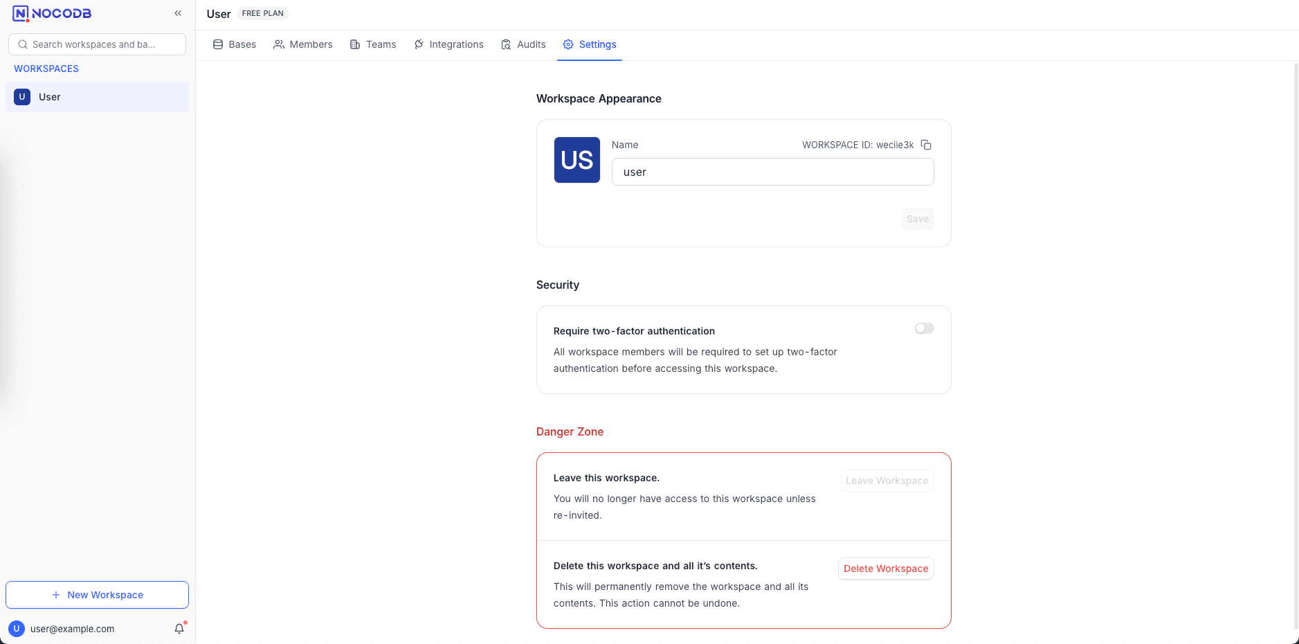 Require two-factor authentication