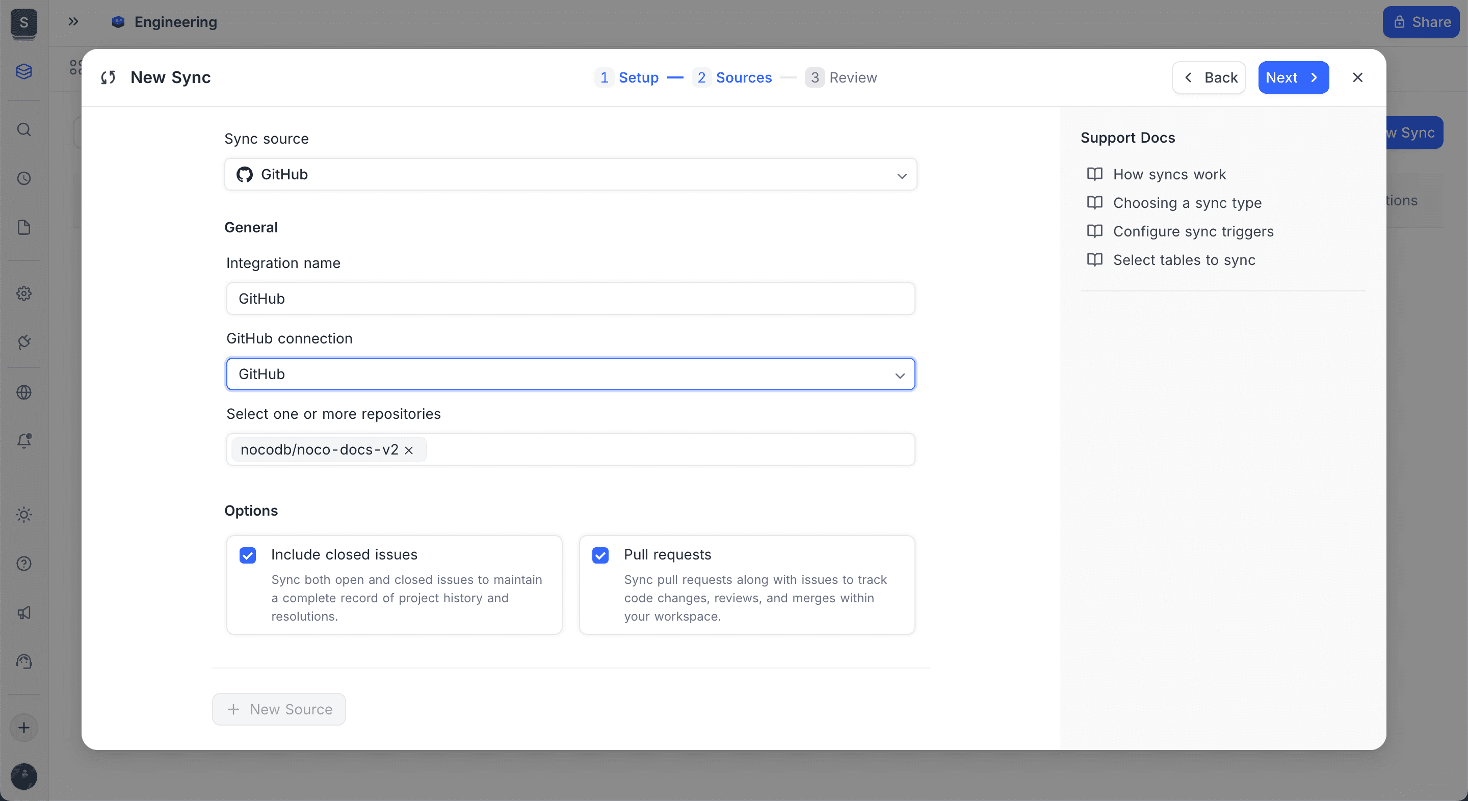 GitHub Ticketing Sync Configuration